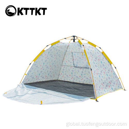 2.2kg floral outdoor camping automatic tent